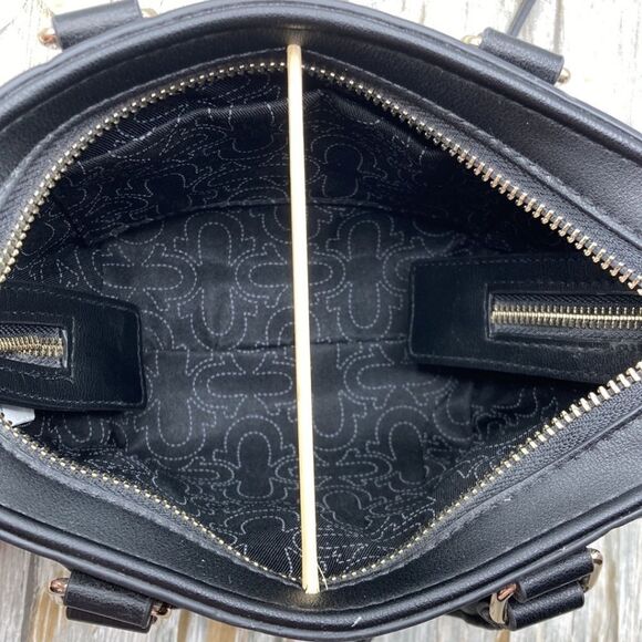 Women’s True Religion Small Black Crossbody Shoulder Bag Handbag Purse - Picture 5 of 14